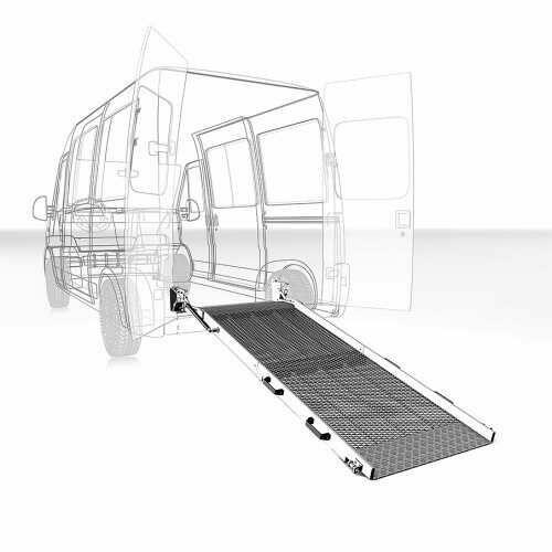 Rampa aluminiowa składana FL Ramp – 210 × 86 cm