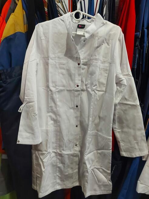 Fartuch biały - bawełna 100%