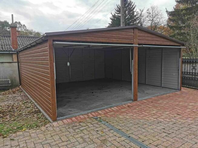 Garaż 7x6 blaszak schowek garaz profil zamknięty
