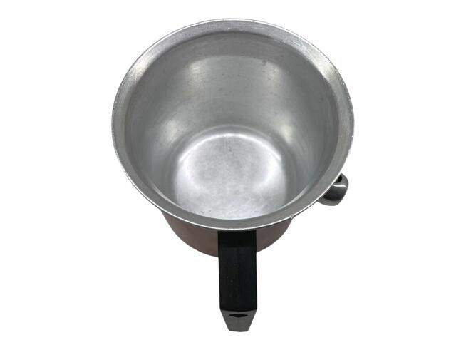 Stary aluminiowy garnek na mleko 1L PRL