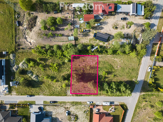 Dwie działki budowlane 9 i 12 arów, Asnyka