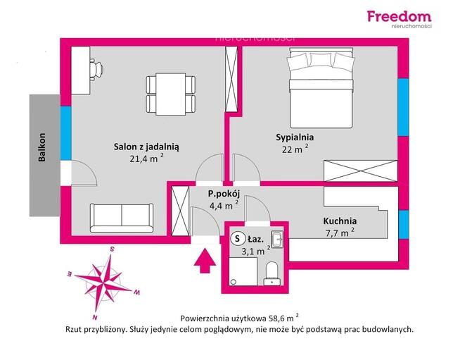2 pokoje | gotowe do wprowadzenia | wysokie sufity