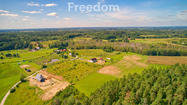Działka 1500 m² przy lesie – Oracze k. Ełku