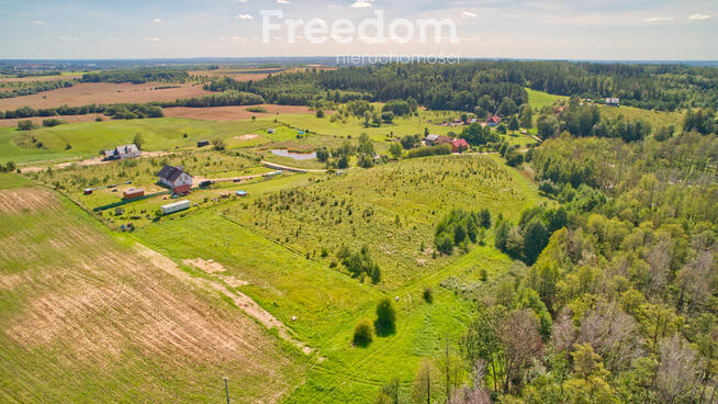 Działka 1500 m² przy lesie – Oracze k. Ełku