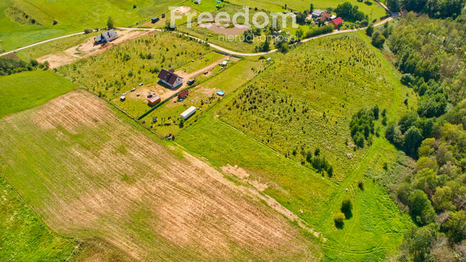 Działka 1500 m² przy lesie – Oracze k. Ełku