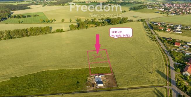 Sprzedam działkę w Niborku koło Nidzicy