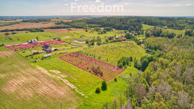Budowlana działka 1000 m² blisko Ełku