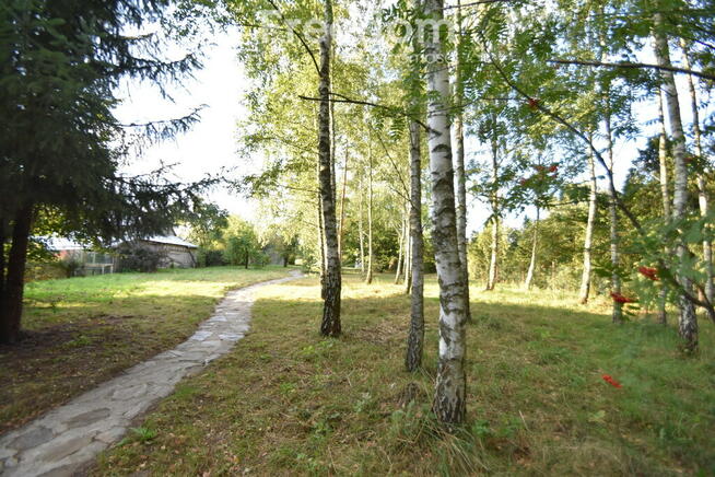 Dom nad rzeką Grabią.