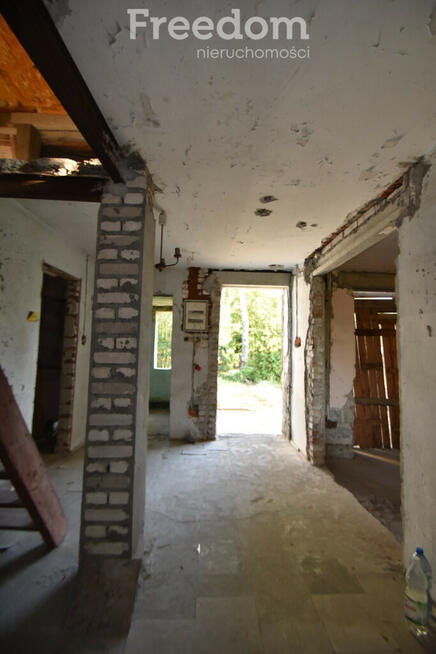 Dom nad rzeką Grabią.