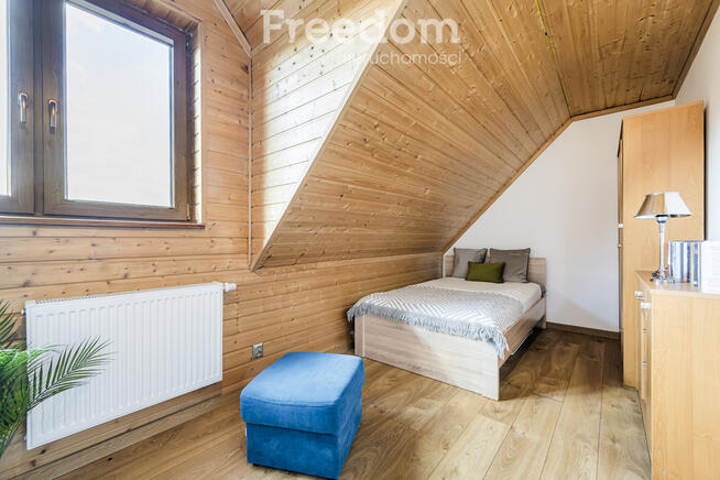 Dom z bala drewnianego z 2017 w okolicach Tykocina