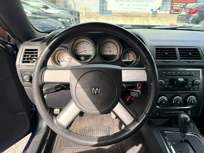 Dodge Challenger Skórzana tapicerka, Podgrzewane fotele, Zadbany, Zarejestrowany w PL