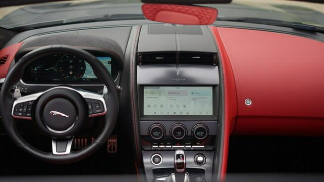F-Type 2.0 I4 300KM RWD Auto R-Dynamic Black-Salon PL, Serwisowany JLR