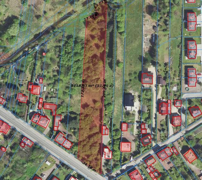 Działka Sosnowiec, Armii Krajowej