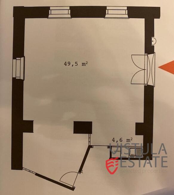 Lokal parterowy 57 m2 | Śródmieście