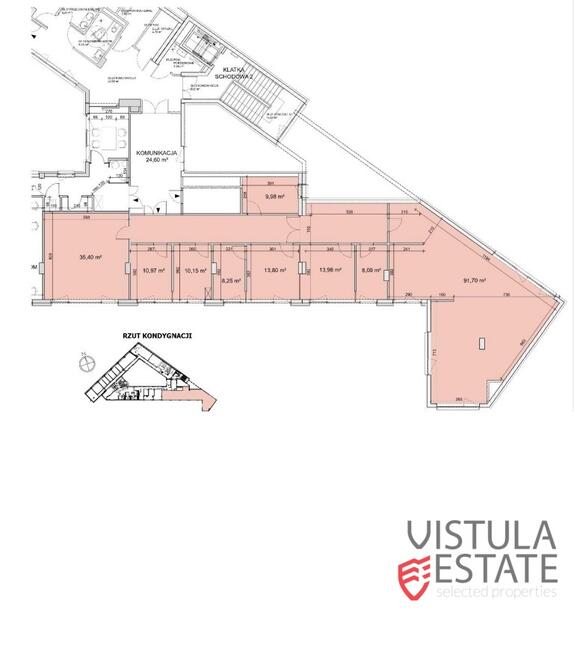 Komfortowy lokal biurowy 247 m2