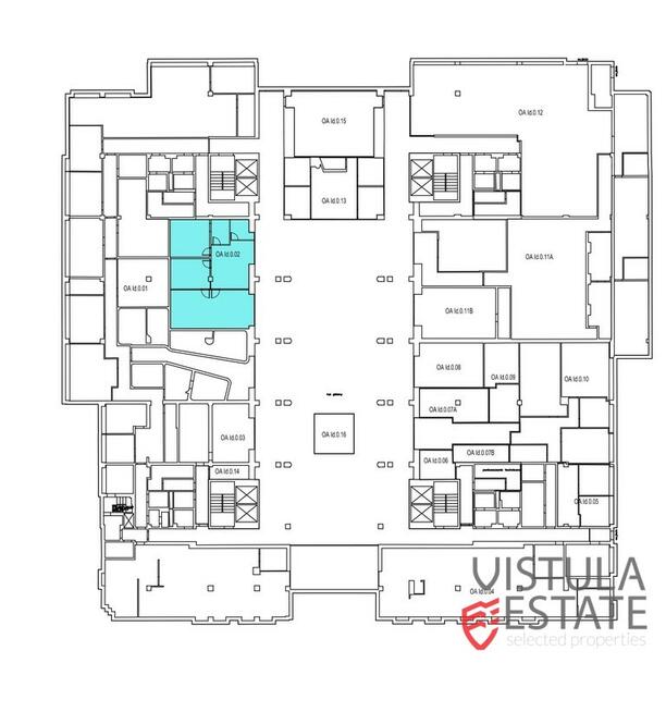 Lokal parterowy w biurowcu, 132 m2