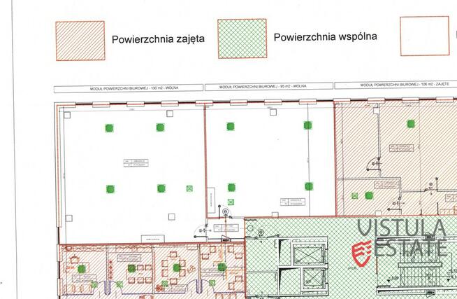 NOWOCZESNE BIURO DO WYNAJĘCIA 225 M2