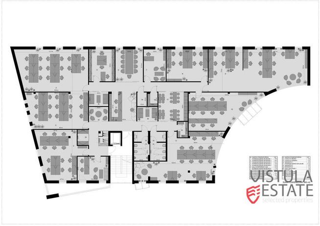 Lokal biurowy w wysokim standardzie 695 m2