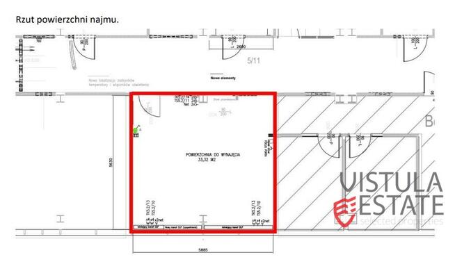 Lokal biurowy z pięknym widokiem 33,32 m2