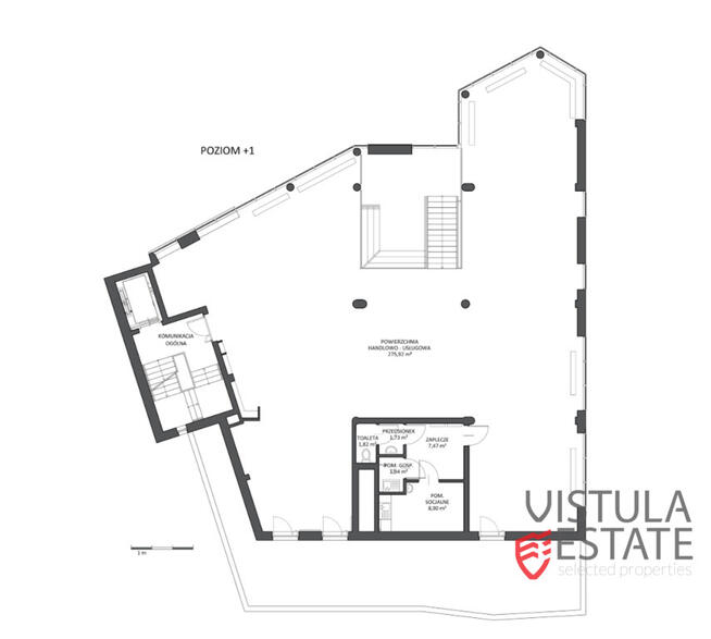 LOKAL HANDLOWO - USŁUGOWY/BIUROWY DWUPOZIOMOWY