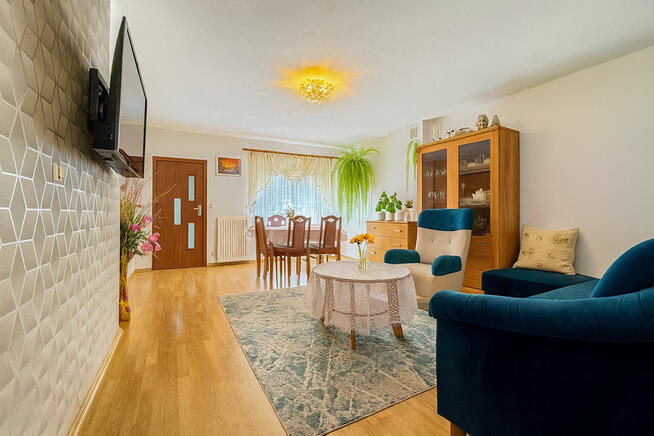 Mieszkanie w zabudowie szeregowej + ogród + garaż