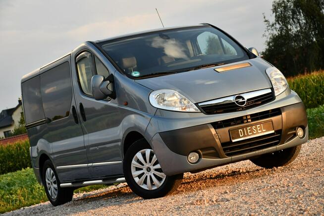 Opel Vivaro BRYGADÓWKA#2.0DCI#90KM#Klima#Tempomat#Świeży Import#1 Rok Gwarancji!!!