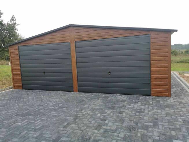 Garaż 7x6 blaszak schowek garaz profil zamknięty