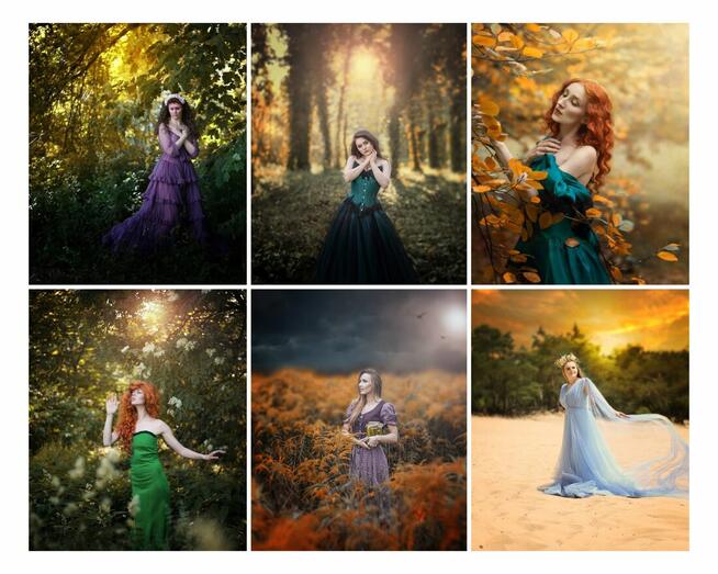 Sesje fotograficzne w pięknych stylizacjach
