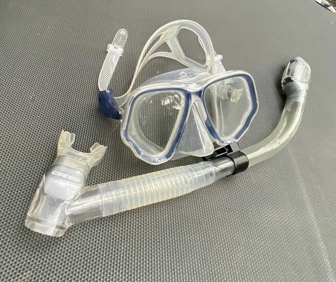 Maska i fajka do snorkelingu, super stan!