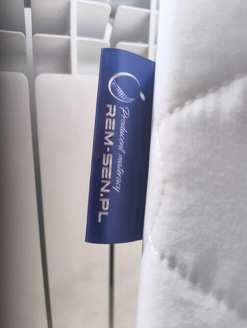 Materac piankowy Rem-Sen 120x190x10 cm H4 – prawie nowy, uży