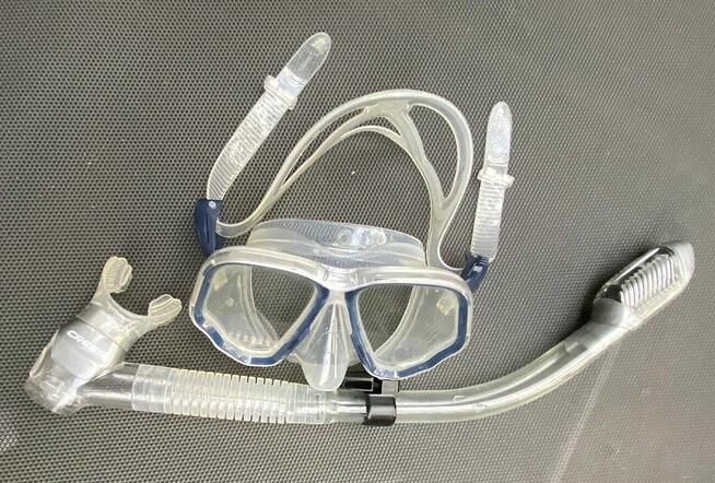 Maska i fajka do snorkelingu, super stan!