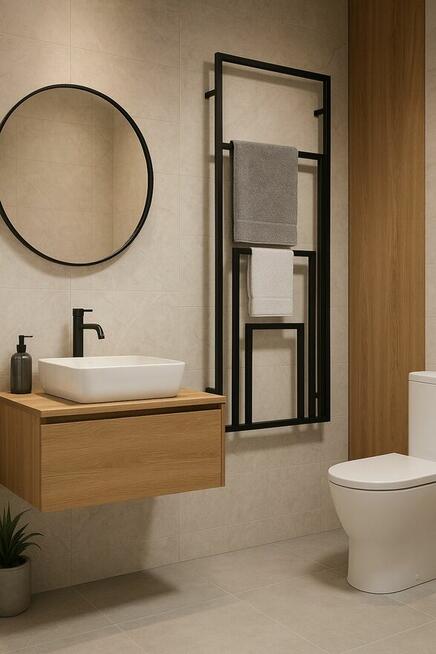 Drabinka na ręczniki wieszak łazienkowy do łazienki stelaż d