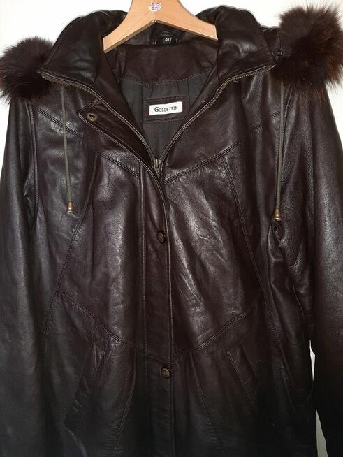 Goldstein - plaszcz skorzany- nowy.