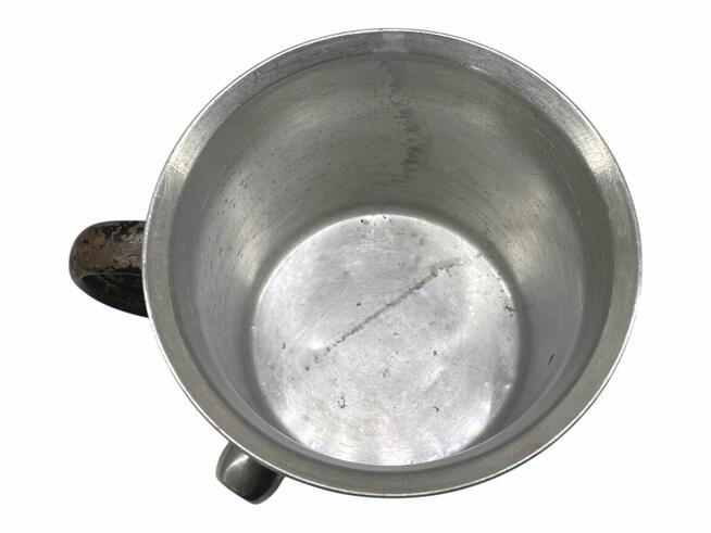 Stary aluminiowy garnek na mleko 2L PRL