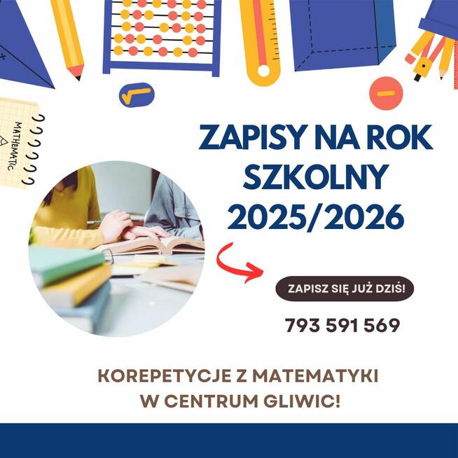 Korepetycje Matematyka Gliwice