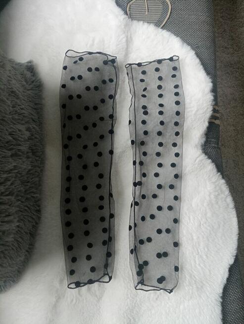 Rękawiczki w kropeczki