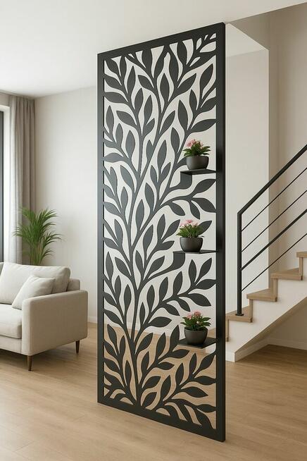 Ścianka działowa na wymiar różne wzory parawan panel ażurowa