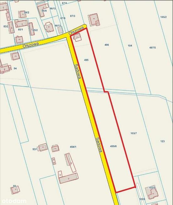 Działka w Giełczynie 8000 m2