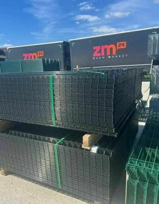 Panele ogrodzeniowe różne kolory RAL ogrodzenie kompletne