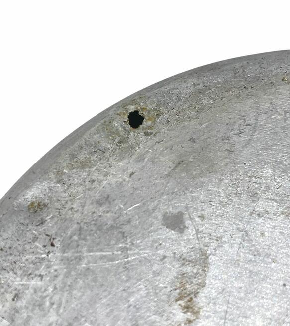 Stary aluminiowy garnek na mleko 2L PRL