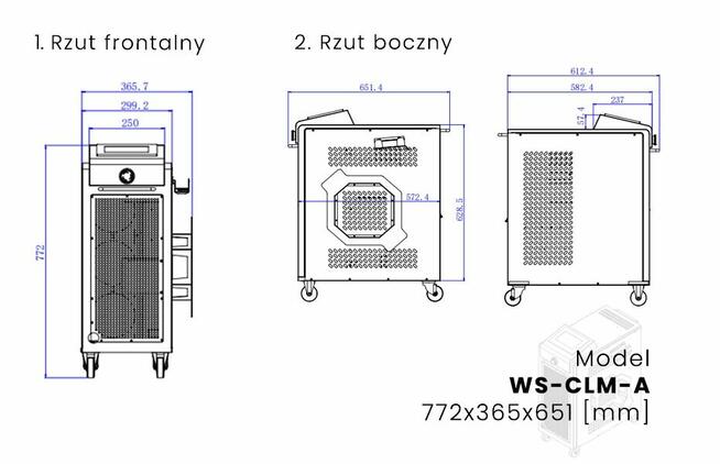 Laser czyszczący, chłodzony powietrzem CLM-A 2kW - Promocja!