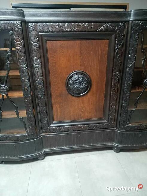 Szafa Biblioteka dębowa