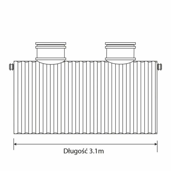 Oczyszczalnia biologiczna ZBS-7C HDPE Z WH