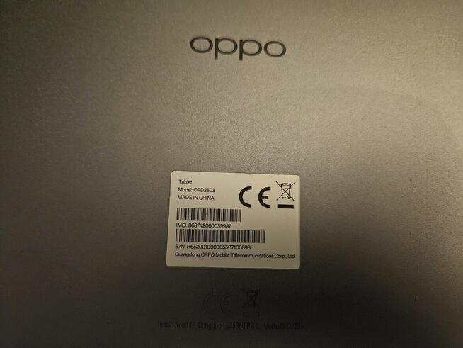 Tablet OPPO Pad Neo 11.4 8/128 GB LTE Wi-Fi Szary
