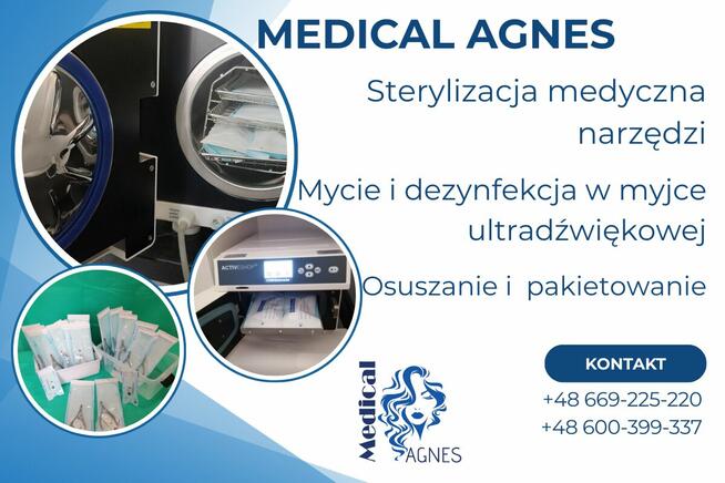 Dezynfekcja i sterylizacja medyczna narzędzi - współpraca