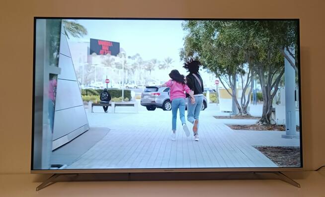 TV Sharp 55 Cali QLED 4K Google Tv DVB-T2 + Uchwyt + Hdmi +