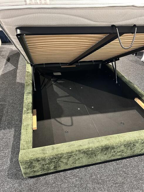 Łóżko kontynentalne 160x200 z pojemnikiem