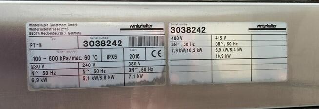 Zmywarka kapturowa 86/25/1