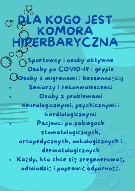 Nowoczesny Gabinet Tlenoterapii- zdrowie, uroda, energia