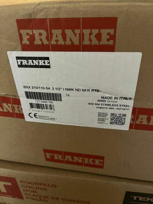 Zlewozmywak FRANKE BOX BXX 210/110-54